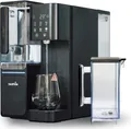 Health Rise Pure Water Pro | Umkehrosmose Wasserfilter | extra Karaffe | schadstofffreies Trinkwasser | Heißwasser | schwarz