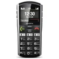 Emporia SIMPLICITY-LTE Senioren-Handy IP54, SOS Taste, SOS-Funktion Schwarz, Silber
