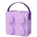LEGO Box mit Griff , Aufbewahrungsbox lavendel