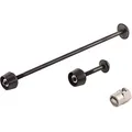 Pitlock Set 07 155mm / 33mm Achse 5mm schwarz Fahrrad