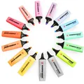 STABILO Boss Original Pastell Marker Tischset Of 15 Farben Inklusive Grau