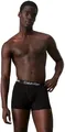 Calvin Klein Herren 3Pk 000NB2971A Boxer Briefs, blickdicht, Schwarz (Black), M