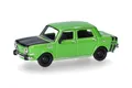Herpa Modellauto Simca Rallye II, gelbgrün, Miniatur im Maßstab 1:87, Sammlerstück, Made in Germany, Modell aus Kunststoff