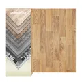 Primaflor PVC Boden Tacuto | Musterstück | Eiche Gold | 2,8 mm hoch | CV Boden Meterware | Holzoptik | rutschhemmend R10 | BFL-S1 | für Wohnraum, Büro, Feuchtraum & Messe