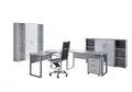 BMG Möbel Büromöbel-Set Office Edition 5, (Büro Set, 8 tlg), Türen abschließbar, Rollcontainer
