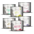 MjAMjAM - Premium Nassfutter für Katzen - Mixpaket 6 für deine Katze, 6er Pack (6 x 200 g), getreidefrei mit extra viel Fleisch