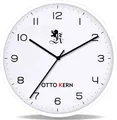 Moderne Otto Kern Design Wanduhr 30 cm geräuscharmes japanisches Uhrwerk