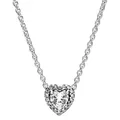 Pandora Collier Silber 925 Elevated Heart