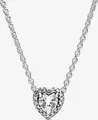 Pandora Erhabenes Herz Halskette 398425C01-45 Damenhalskette
