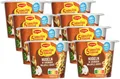 MAGGI 5 Minuten Terrine Nudeln in Waldpilzrahmsauce, (8 x 56g) Fertiggericht