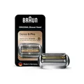 Braun Elektrorasierer Ersatzscherteil 94M, Silber