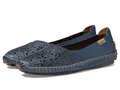 Pikolinos Mokassins in Leder Jerez für Frauen Farbe Blue