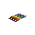 18304 - Kabelmarker Clips 0-9 farbig 100-teilig