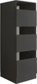 Laundreezy Wäscheschrank LAUNDREEZY LDO50 Breite 50 cm, höhenverstellbare Füße, Soft-Close-Funktion