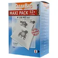 Scanpart Staubsaugerbeutel Maxi Pack M 158 MIE; wie Original Miele: G, H, N, Weiß