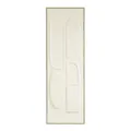 Mica Decorations Wanddeko - Wandbild Japandi Abstrakt 90 x 30 x 3 cm - Wandbilde
