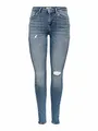ONLY Damen ONLPOWER MID Push SK DT REA264 NOOS 15230607, Medium Blue Denim, XL/32
