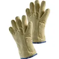 Jutec Hitzeschutzhandschuhe 5-Finger m.Isolation Universalgrösse natur Aramidgewebe (10) (H115B130)