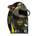 Flexi Giant XL Neon Gurt Schwarz / Neon Gelb 8M