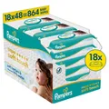 Pampers Feuchte Tücher Aqua Soft touch 18x Feuchttücher 864 Stück