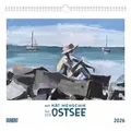 Mit Kat Menschik an der Ostsee 2026 - Kunstkalender - Spiralbindung - Format 38 x 35,5 cm