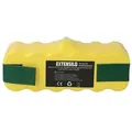EXTENSILO 1x Akku kompatibel mit Auto Cleaner Intelligent Floor Vac M-488 Saugroboter (3300 mAh, 14,4 V, NiMH)