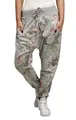 Mississhop Boyfriend-Hose Damen Hose Sweatpants Jogginghose Blumen M.130