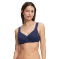 Susa Soft-BH BH ohne Bügel Organic Cotton (Stück, 1-tlg) blau 90
