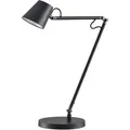 Lucande LED Tischlampe Tarris 9627051 Dimmbar Modern in Schwarz aus Metall 1-flammig Arbeitszimmerleuchte