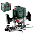 Metabo Oberfräse OFV 18 LTX BL 12, 601743830, Akku 18V, 0-50mm Hubhöhe, mit Koffer
