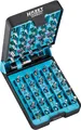 HAZET BitE-Box 2240N/51 I 51-teiliges Schraubendreher-Einsatz-Set, Abtrieb: Pozidriv, Sechskant 6,3 (1/4 Zoll), Kreuzschlitz, Tamper Resistant TORX, Innen-Sechskant, Schlitz, Innen TORX
