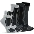 Frostfighter Thermosocken gefütterte Herren Wintersocken (6-Paar) sehr warmes weiches Innenfutter 39-42