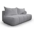 Kaiser Möbel Schlafsofa, Grau, Holz, Rechteckig, 207x91x103 cm, Wohnzimmer, Sofas & Couches, Schlafsofas