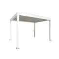 BIOHORT Pergola "Gr. 4x3", BxHxT: 404,5 x 264 x 312 cm, weiß - weiss