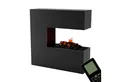 GLOW FIRE Elektrokamin Schiller Wasserdampf Kamin, Elektrischer Kamin, Wasserdampfkamin mit 3D Feuer und Knisterfunktion