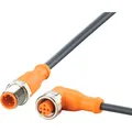 ifm Electronic EVC110 Verbindungsleitung Stecker, gerade, Buchse, gewinkelt 1.5 m Polzahl Sensoren: 4, 5 1 St.