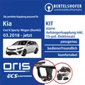 Für KIA Cee'd Sporty Wagon Typ CD 03.2018-jetzt AHK starr +13pol sp. E-Satz TOP