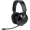 JBL Quantum 350 Over-Ear Gaming Headset – Wireless 2.4 GHz und USB-C-Anschluss – Mit abnehmbarem Boom Mic und QuantumSurround Sound – Schwarz - Schwarz