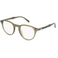 Levi's LV5040 Unisex-Brille inkl. Gläser Vollrand Panto Kunststoff-Gestell 49/23/145, braun