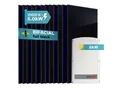 SUNNIVA® 6.0 kW Solaranlage, 12x 500 W Solarmodule Fullblack Bifacial, Wechselrichter SolarEdge SE6K (3-phasig)