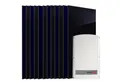 SUNNIVA Solaranlage 6.0 kW, Monokristallin, (12x 500 W Solarmodule Fullblack Bifacial, Wechselrichter SolarEdge SE6K (3-phasig)