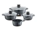 Zilner 7-teiliges Induktions-Topfset, Kochtöpfe, Induktionstöpfe ZL-7026