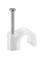 Pro Kabel Clip - Weiß - 4mm