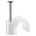 Kabelschelle, weiß - max. Kabeldurchmesser 4,0 mm - 100 Stück