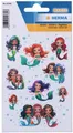 HERMA Sticker MAGIC Mermaid Folie beglimmert 1 Blatt à 9 Sticker