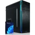 Greed® Multimedia V2 PC - Intel Core i7 10700F - Büro & Home Office Computer - 4,8 GHz - 16GB RAM - 512GB SSD - DVD+RW - USB 3.1 - WLAN - Win 11 Pro