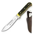 Puma-Knives Jagdmesser SGB hunters friend, 6116398B, mit Lederscheide, Klinge feststehend