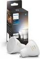 Philips Hue Weiß Ambiance 4.3 W GU10 Set 2tlg, 2 Stk