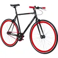 Galano Blade Fixie Fahrrad 28 Zoll Singlespeed 165 - 195 cm retro Urban Bike mit Flip Flop Nabe für Fixed Gear und Freilauf