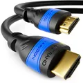 1m HDMI Kabel 2.0 / 1.4 Ethernet 4K UHD FULL HD 3D HDR LED TV Beamer deleyCON